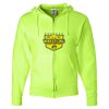 Unisex NuBlend® Full-Zip Hooded Sweatshirt Thumbnail
