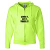 Unisex NuBlend® Full-Zip Hooded Sweatshirt Thumbnail