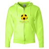 Unisex NuBlend® Full-Zip Hooded Sweatshirt Thumbnail