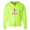 Unisex NuBlend® Full-Zip Hooded Sweatshirt Thumbnail