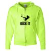 Unisex NuBlend® Full-Zip Hooded Sweatshirt Thumbnail