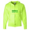 Unisex NuBlend® Full-Zip Hooded Sweatshirt Thumbnail