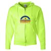 Unisex NuBlend® Full-Zip Hooded Sweatshirt Thumbnail