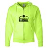 Unisex NuBlend® Full-Zip Hooded Sweatshirt Thumbnail