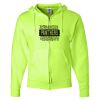 Unisex NuBlend® Full-Zip Hooded Sweatshirt Thumbnail