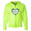 Unisex NuBlend® Full-Zip Hooded Sweatshirt Thumbnail