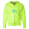Unisex NuBlend® Full-Zip Hooded Sweatshirt Thumbnail