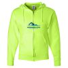 Unisex NuBlend® Full-Zip Hooded Sweatshirt Thumbnail