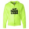 Unisex NuBlend® Full-Zip Hooded Sweatshirt Thumbnail
