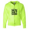 Unisex NuBlend® Full-Zip Hooded Sweatshirt Thumbnail