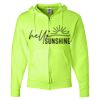 Unisex NuBlend® Full-Zip Hooded Sweatshirt Thumbnail