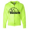 Unisex NuBlend® Full-Zip Hooded Sweatshirt Thumbnail