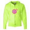 Unisex NuBlend® Full-Zip Hooded Sweatshirt Thumbnail