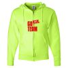 Unisex NuBlend® Full-Zip Hooded Sweatshirt Thumbnail