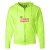 Unisex NuBlend® Full-Zip Hooded Sweatshirt Thumbnail