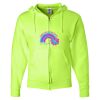 Unisex NuBlend® Full-Zip Hooded Sweatshirt Thumbnail