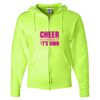 Unisex NuBlend® Full-Zip Hooded Sweatshirt Thumbnail