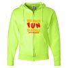 Unisex NuBlend® Full-Zip Hooded Sweatshirt Thumbnail