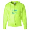 Unisex NuBlend® Full-Zip Hooded Sweatshirt Thumbnail