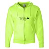 Unisex NuBlend® Full-Zip Hooded Sweatshirt Thumbnail