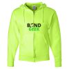 Unisex NuBlend® Full-Zip Hooded Sweatshirt Thumbnail