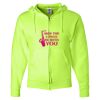 Unisex NuBlend® Full-Zip Hooded Sweatshirt Thumbnail