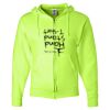 Unisex NuBlend® Full-Zip Hooded Sweatshirt Thumbnail