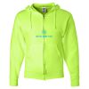 Unisex NuBlend® Full-Zip Hooded Sweatshirt Thumbnail
