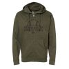 Unisex Midweight Full-Zip Hooded Sweatshirt Thumbnail