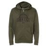 Unisex Midweight Full-Zip Hooded Sweatshirt Thumbnail