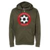 Unisex Midweight Full-Zip Hooded Sweatshirt Thumbnail