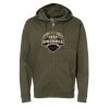 Unisex Midweight Full-Zip Hooded Sweatshirt Thumbnail