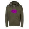 Unisex Midweight Full-Zip Hooded Sweatshirt Thumbnail