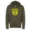 Unisex Midweight Full-Zip Hooded Sweatshirt Thumbnail