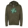 Unisex Midweight Full-Zip Hooded Sweatshirt Thumbnail