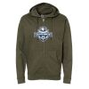 Unisex Midweight Full-Zip Hooded Sweatshirt Thumbnail