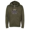 Unisex Midweight Full-Zip Hooded Sweatshirt Thumbnail