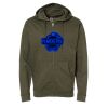 Unisex Midweight Full-Zip Hooded Sweatshirt Thumbnail