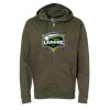 Unisex Midweight Full-Zip Hooded Sweatshirt Thumbnail