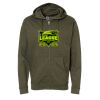 Unisex Midweight Full-Zip Hooded Sweatshirt Thumbnail