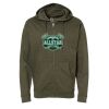 Unisex Midweight Full-Zip Hooded Sweatshirt Thumbnail