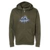 Unisex Midweight Full-Zip Hooded Sweatshirt Thumbnail