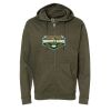 Unisex Midweight Full-Zip Hooded Sweatshirt Thumbnail