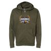 Unisex Midweight Full-Zip Hooded Sweatshirt Thumbnail