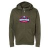 Unisex Midweight Full-Zip Hooded Sweatshirt Thumbnail