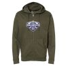 Unisex Midweight Full-Zip Hooded Sweatshirt Thumbnail