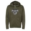 Unisex Midweight Full-Zip Hooded Sweatshirt Thumbnail