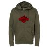 Unisex Midweight Full-Zip Hooded Sweatshirt Thumbnail