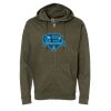 Unisex Midweight Full-Zip Hooded Sweatshirt Thumbnail