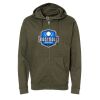 Unisex Midweight Full-Zip Hooded Sweatshirt Thumbnail